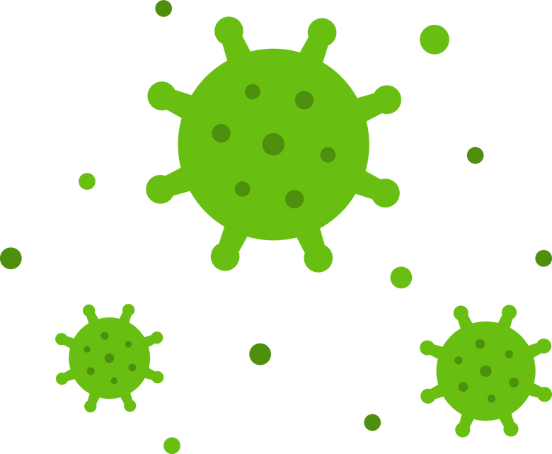 Viruses and germs.
